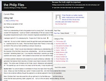 Tablet Screenshot of philipfiles.com